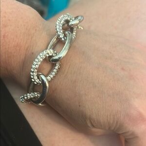 Chico's Silver Sparkle Bracelet